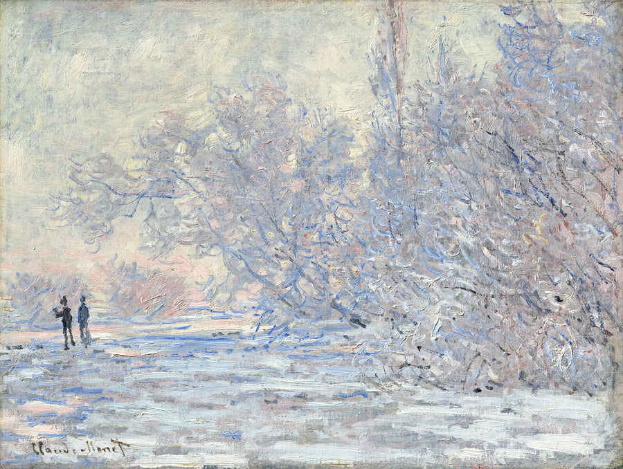 Winter in Giverny - Le Givre W963 - Claude Monet