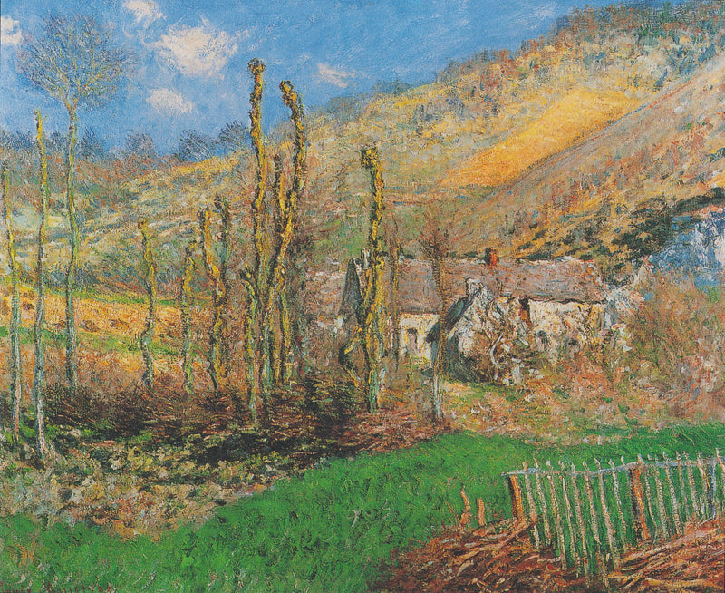 Winterlandschap bij Val de Falaise W975 - Claude Monet