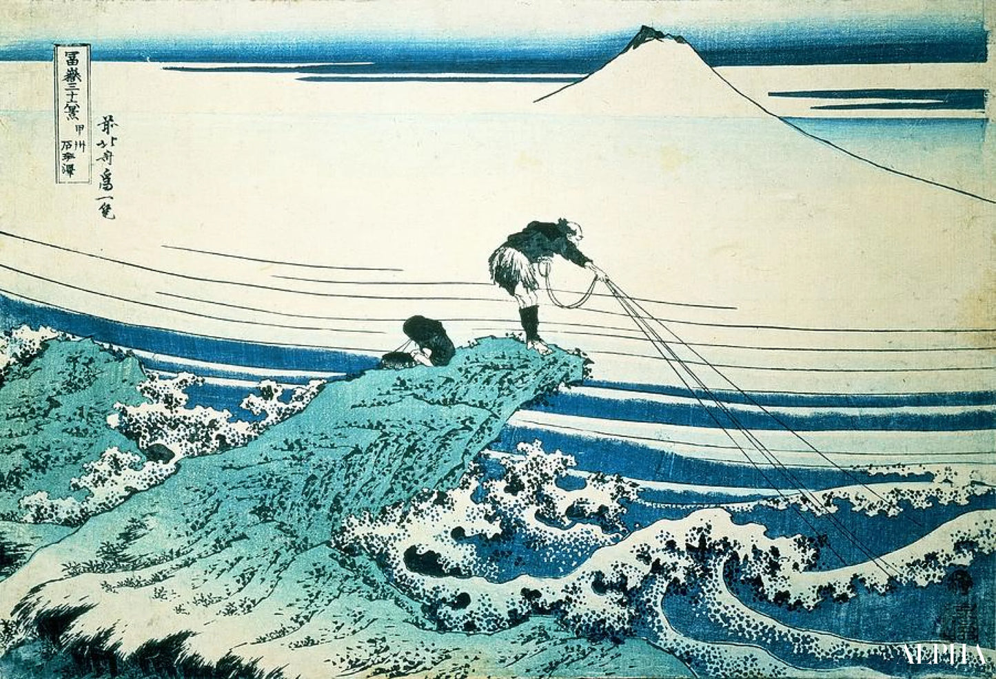 hokusai visser - Katsushika Hokusai - Reproducties van schilderijen en hoogwaardige schilderijen