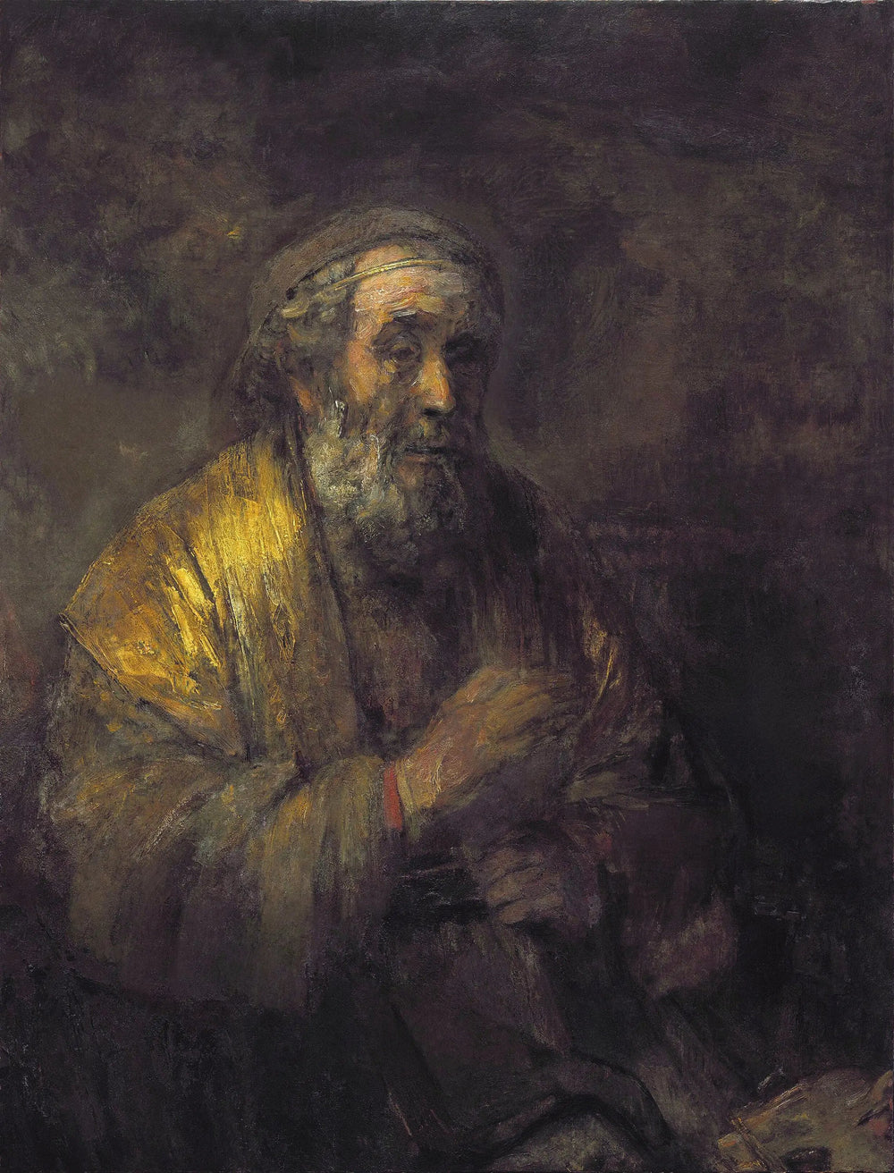Homère - Rembrandt image 1 reproduction de peinture à l’huile