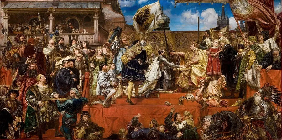 Pruisische Eerbetoon - Jan Matejko

Source:
Hommage prussien - Jan Matejko