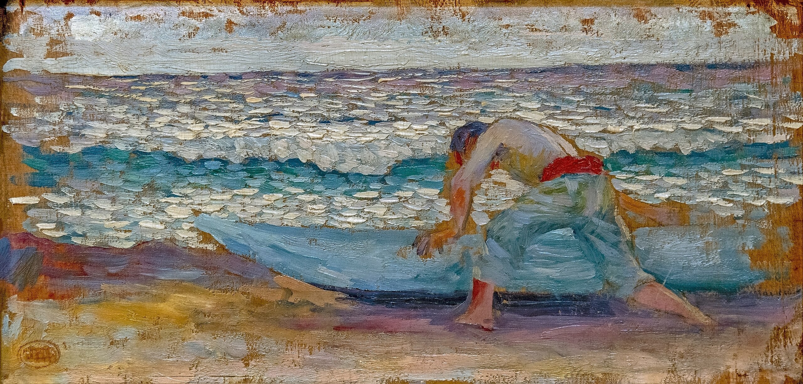 Homme à la barque - Henri-Edmond Cross - Alpha Reproduction