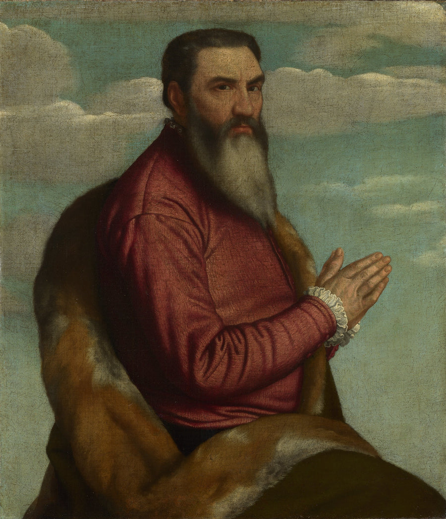 Man met lange baard - Alessandro Bonvicino