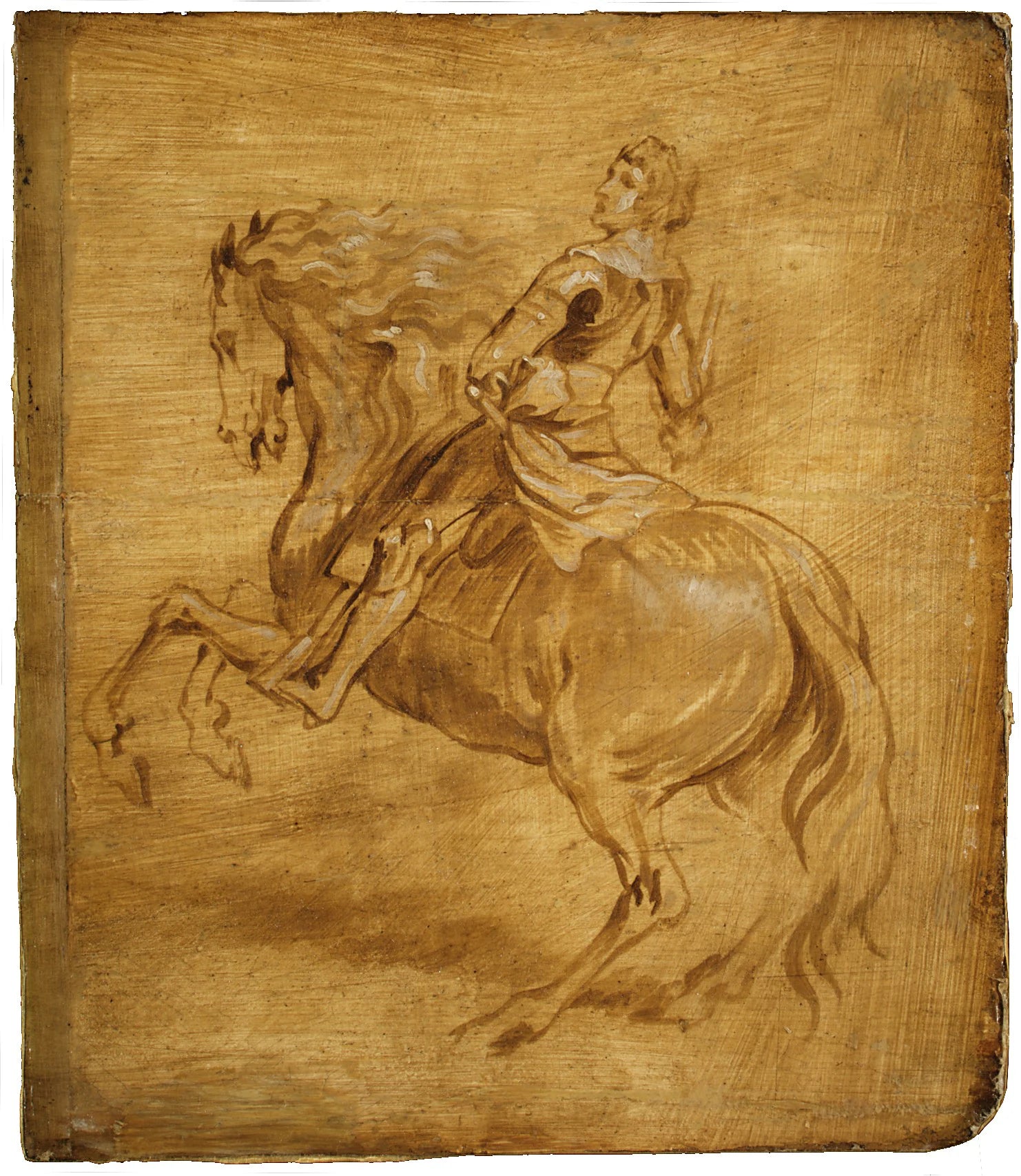 Un homme à cheval - Anthony van Dyck