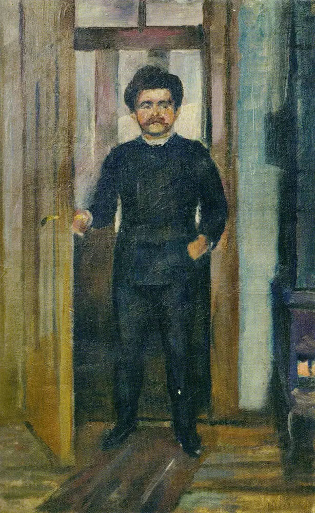 Staande man in de poortopening - Edvard Munch