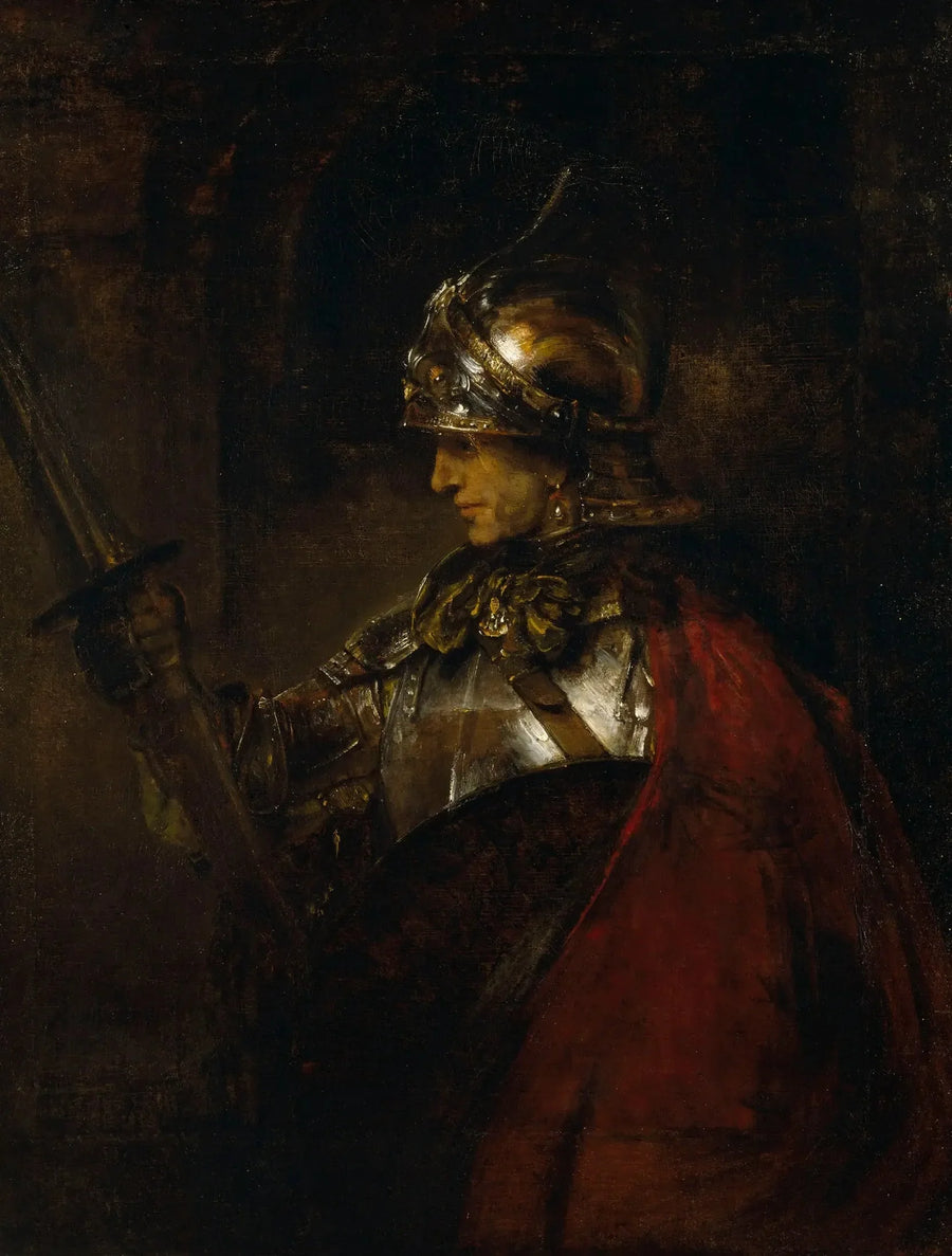 Man in wapenrusting - Rembrandt