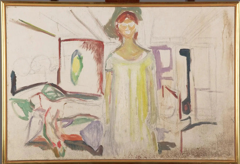 Man en Vrouw - Edvard Munch