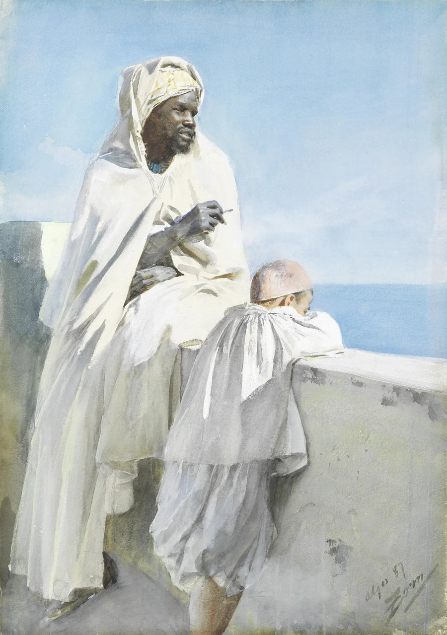 Man en jongen in Algiers - Anders Zorn

Source:
Homme et garçon à Alger - Anders Zorn