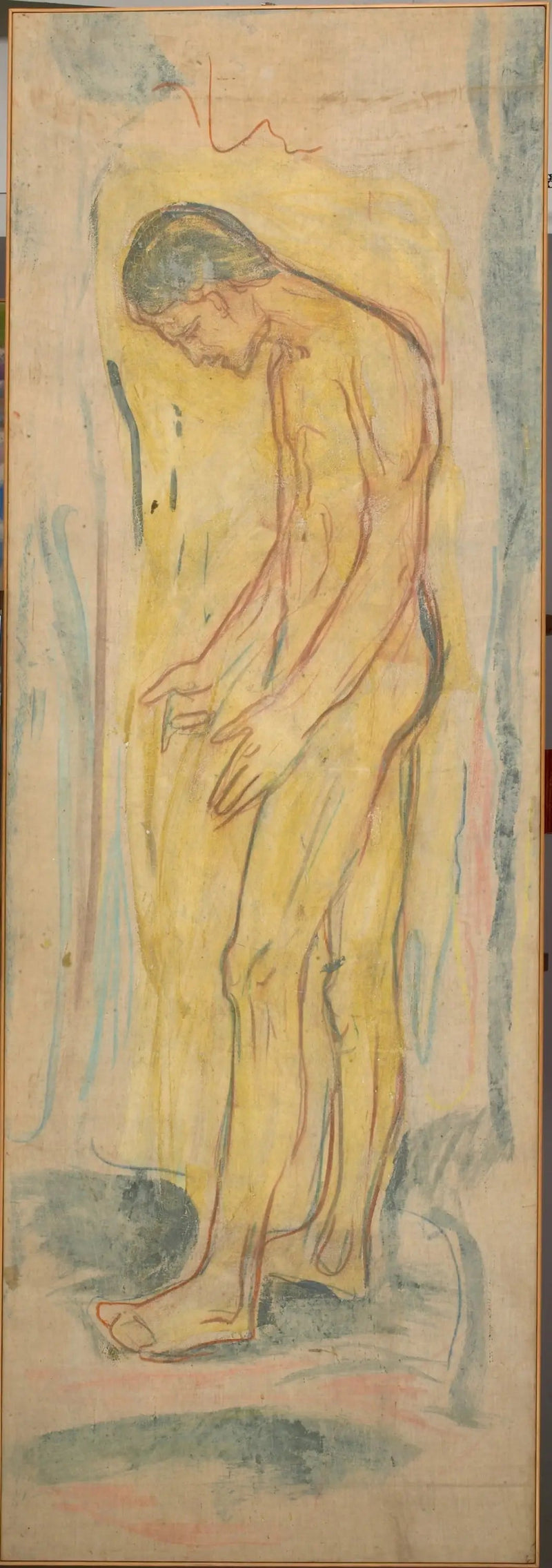 Naakte man staand. De Bron - Edvard Munch