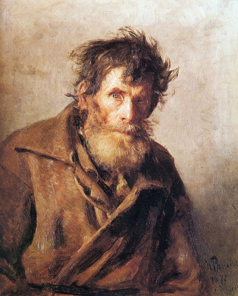 Verlegen man - Ilya Repin