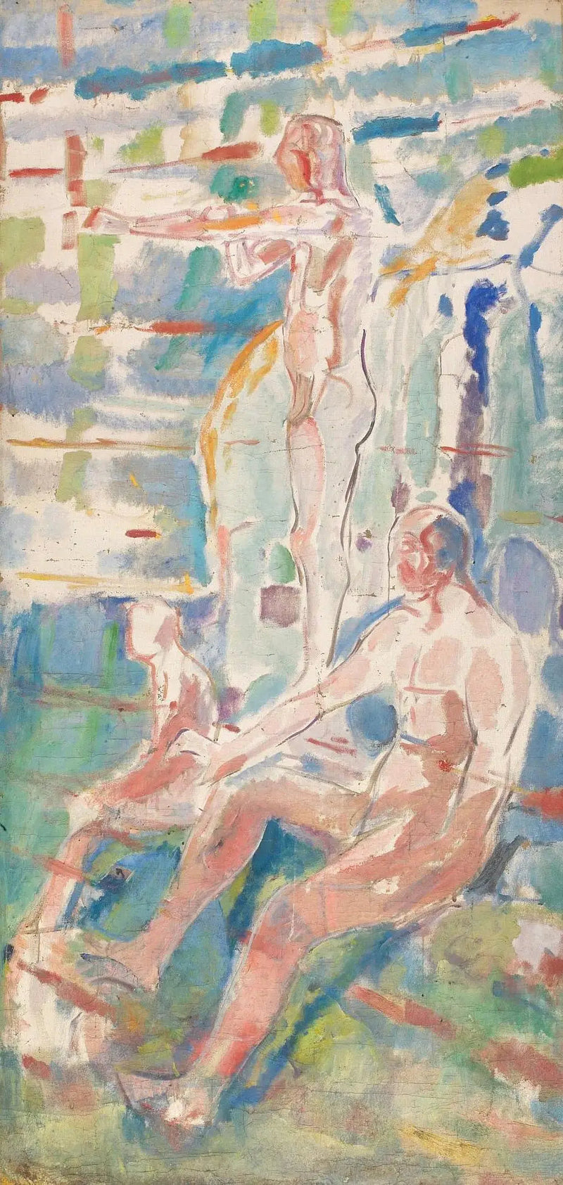 Mannen gekeerd naar de zon - Edvard Munch