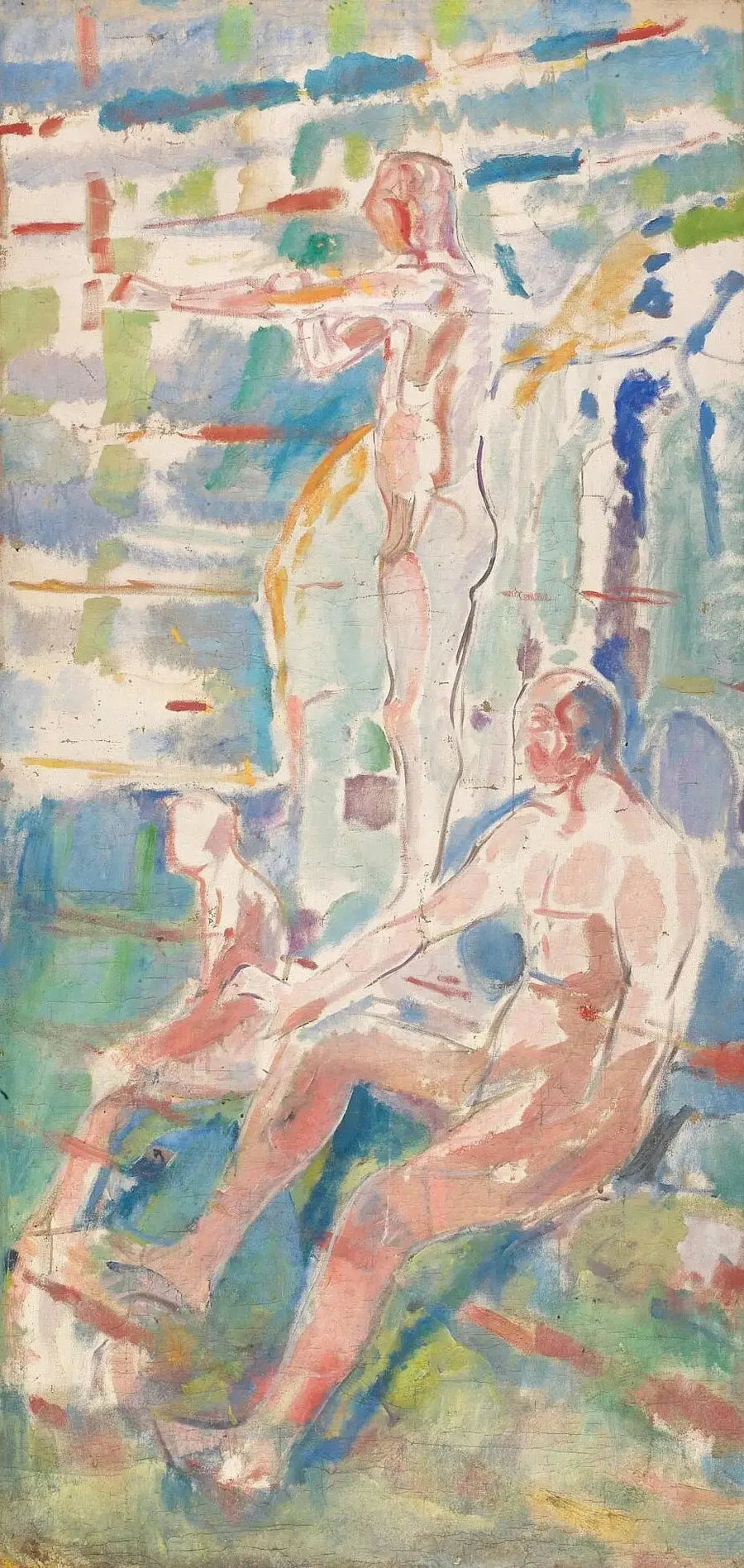 Mannen gekeerd naar de zon - Edvard Munch