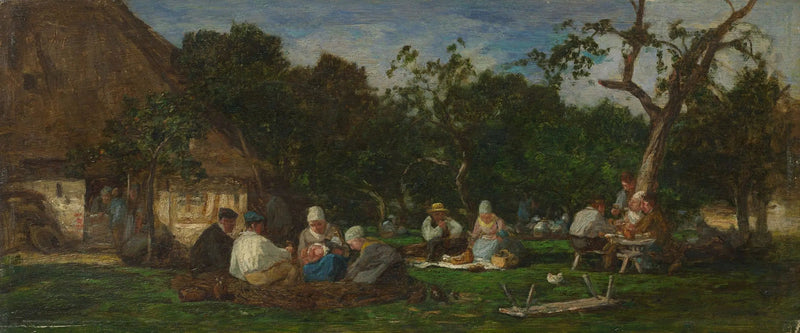 Honfleur: De Boerderij Saint-Siméon - Eugène Boudin