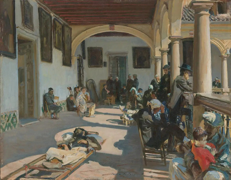 Ziekenhuis van Granada - John Singer Sargent