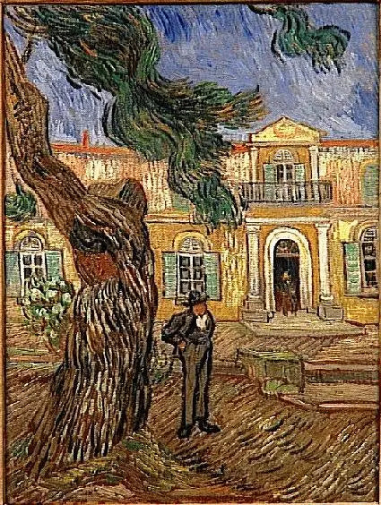 Saint-Paul ziekenhuis in Saint-Rémy-de-Provence - Vincent van Gogh