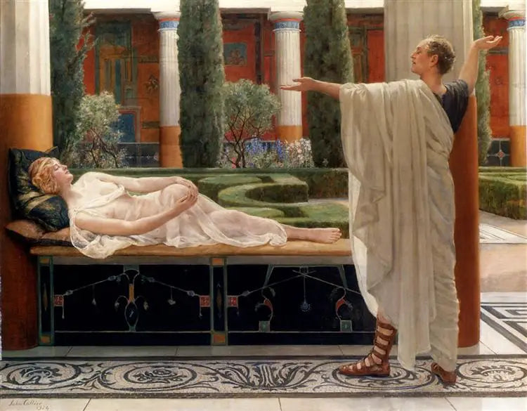 Horace en Lydie - John Collier