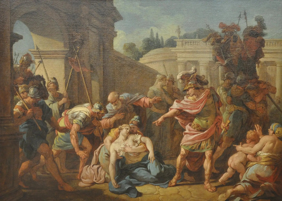 Horace heeft zojuist zijn zus geslagen - Louis Jean François Lagrenée

Source:
Horace vient de frapper sa sœur - Louis Jean François Lagrenée