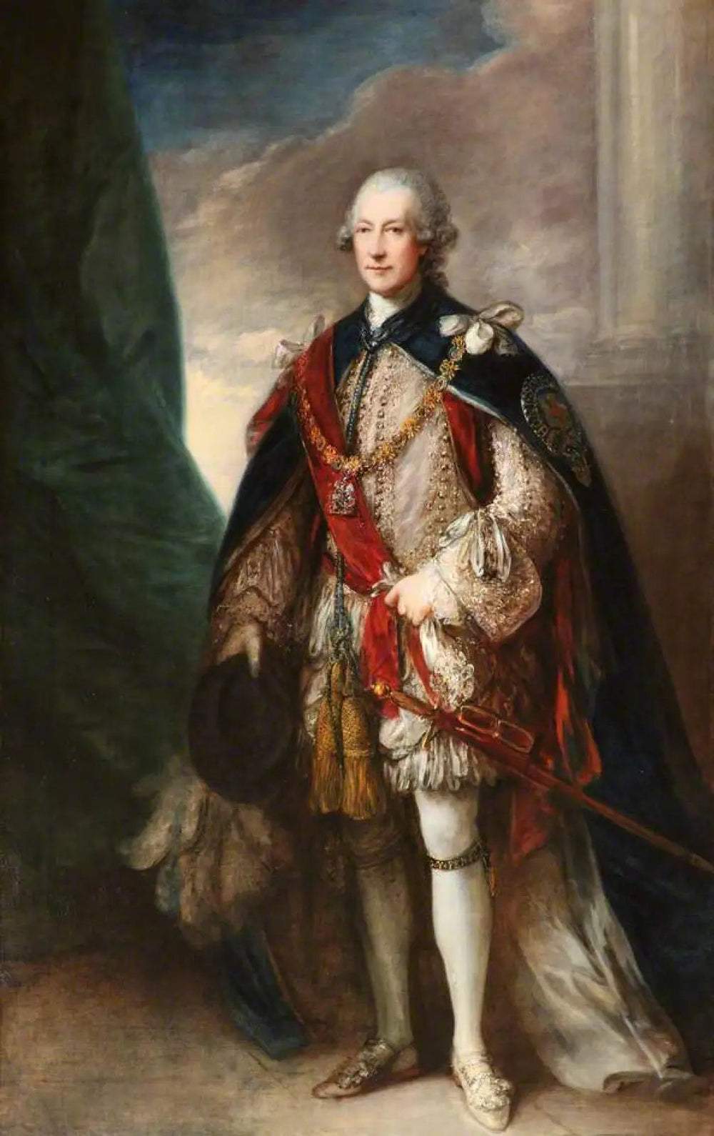 Hugh Percy (1712–1786) 1er duc de Northumberland - Thomas Gainsborough - Alpha Reproduction