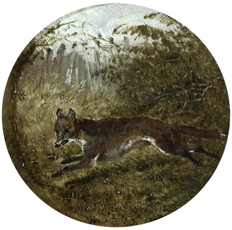Acht ronde jachtscènes op vos: de vlucht van de vos - John Frederick Herring, Sr.

Source:
Huit scènes circulaires de chasse au renard : la fuite du renard - John Frederick Herring, Sr.
