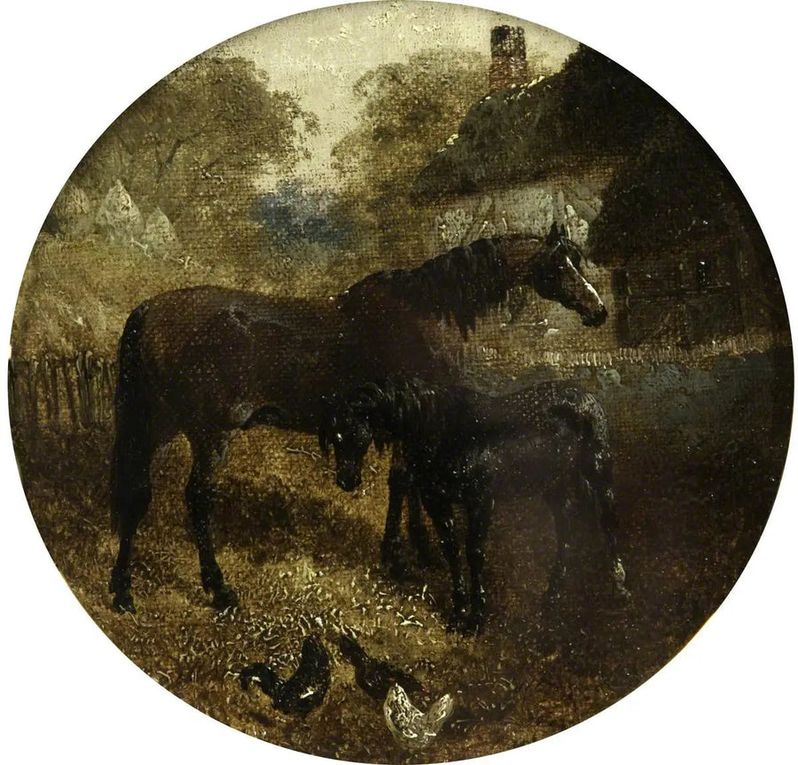 Acht ronde boerderijdieren scènes: merrie en veulen - John Frederick Herring, Sr.

Source:
Huit scènes de ferme circulaires : jument et poulain - John Frederick Herring, Sr.