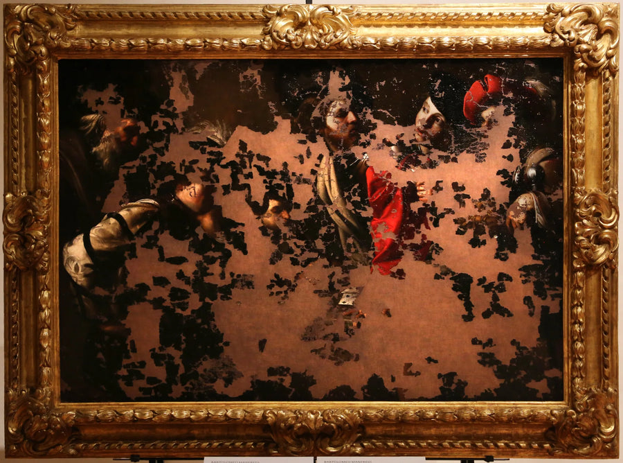 I giocatori di carte - Bartolomeo Manfredi