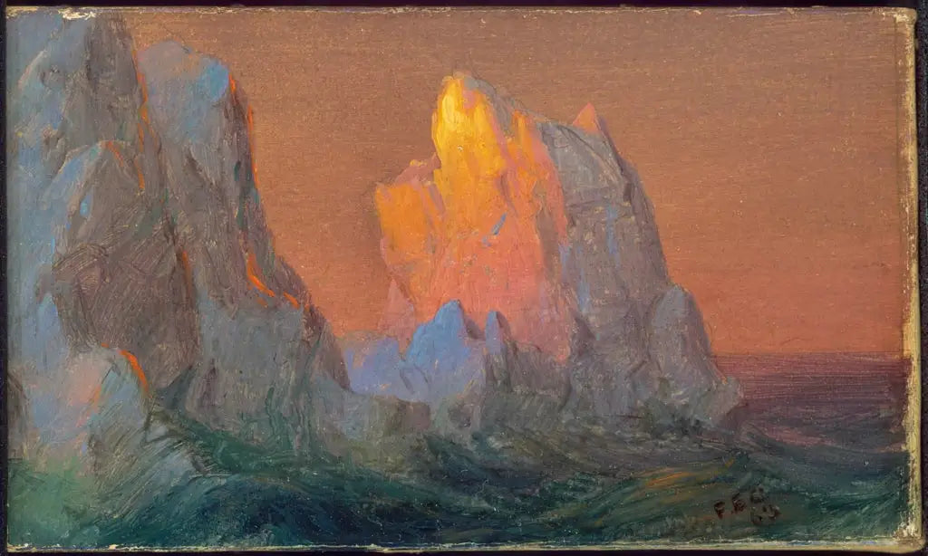Icebergs - Frederic Edwin Church - Alpha Reproduction