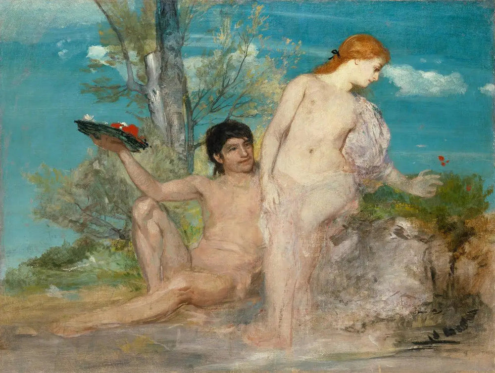 Idylle - Arnold Böcklin - Alpha Reproduction