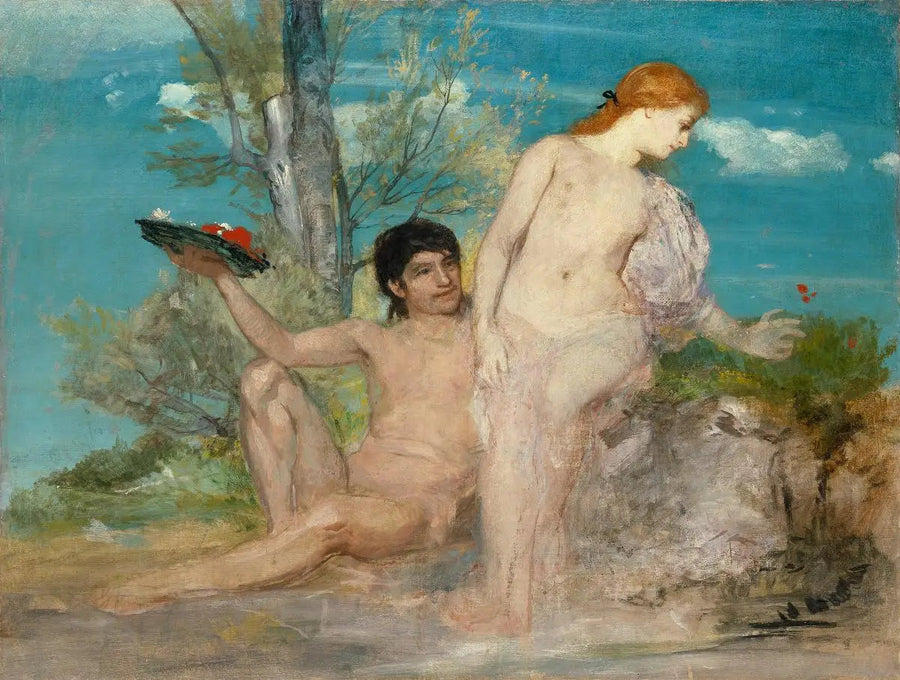 Idylle - Arnold Böcklin

Source:
Idylle - Arnold Böcklin