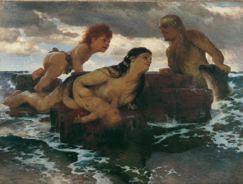Idylle van de zee - Arnold Böcklin

Source:
Idylle de la mer - Arnold Böcklin
