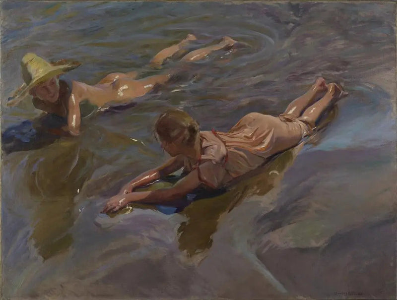 Idylle van de zee - Joaquín Sorolla