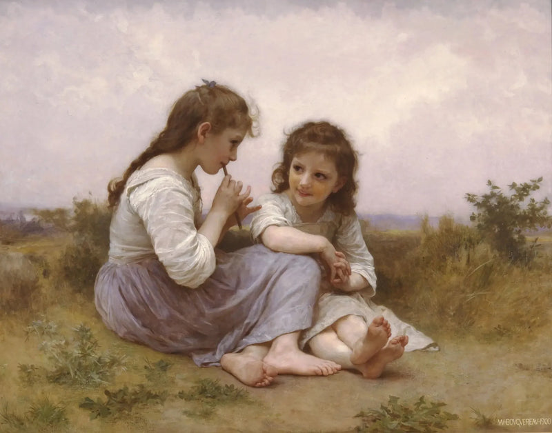 Kinderlijke idylle - Bouguereau