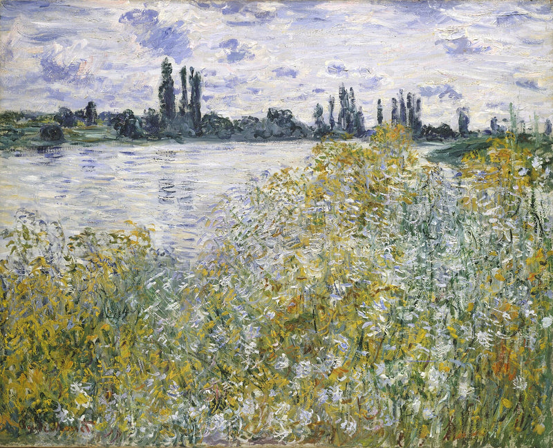 Île aux Fleurs bei Vétheuil W598 - Claude Monet