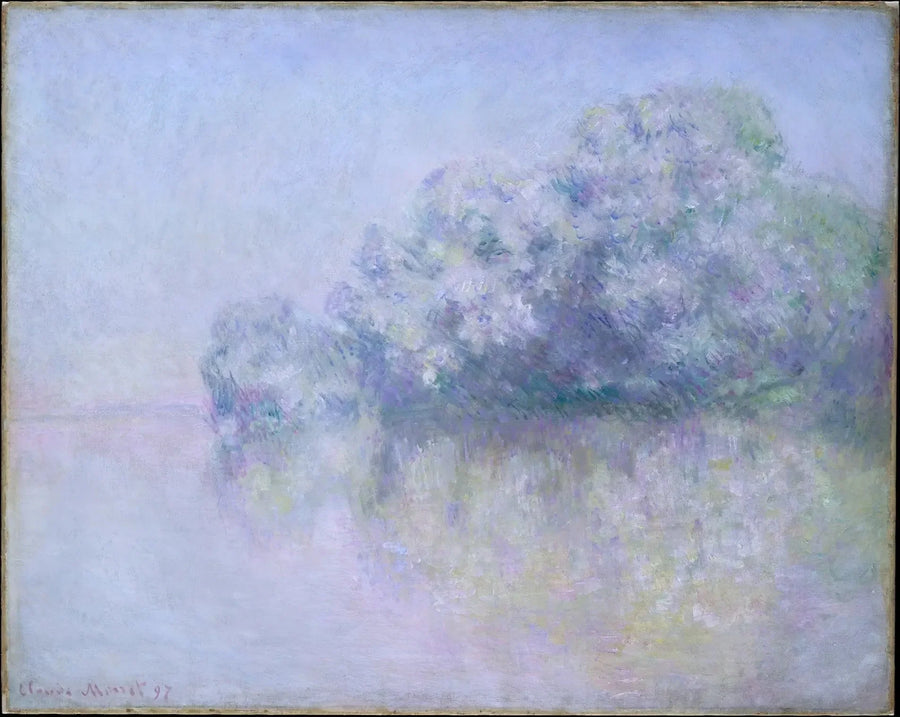 Brandneteleiland nabij Vernon - Claude Monet
