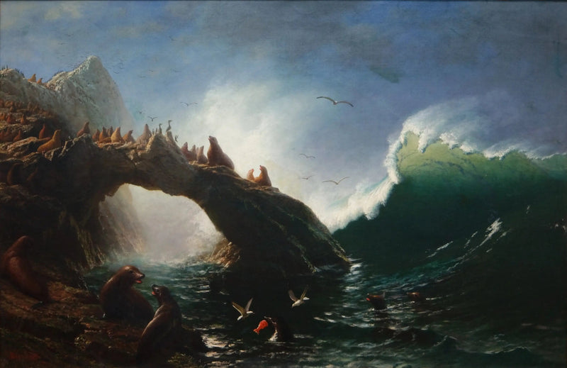 Farallon-eiland - Albert Bierstadt

Source:
Île Farallon - Albert Bierstadt