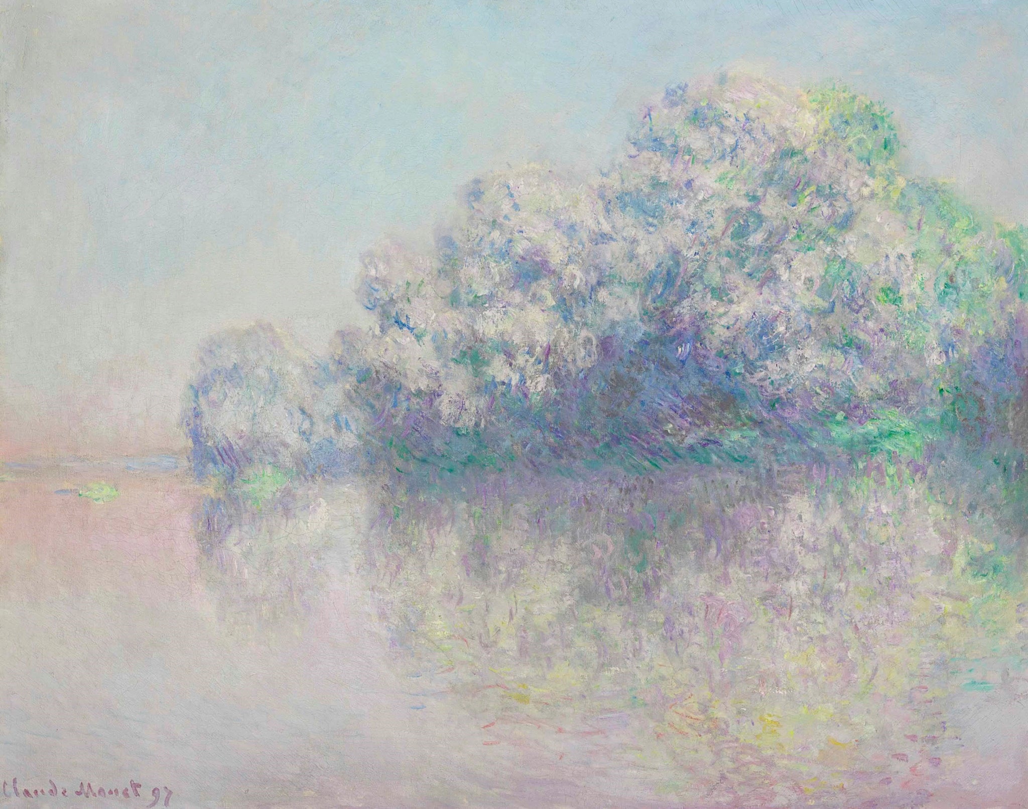 L’Île aux Orties de Claude Monet, 1897 – collection privée, version Christie’s, W1490
