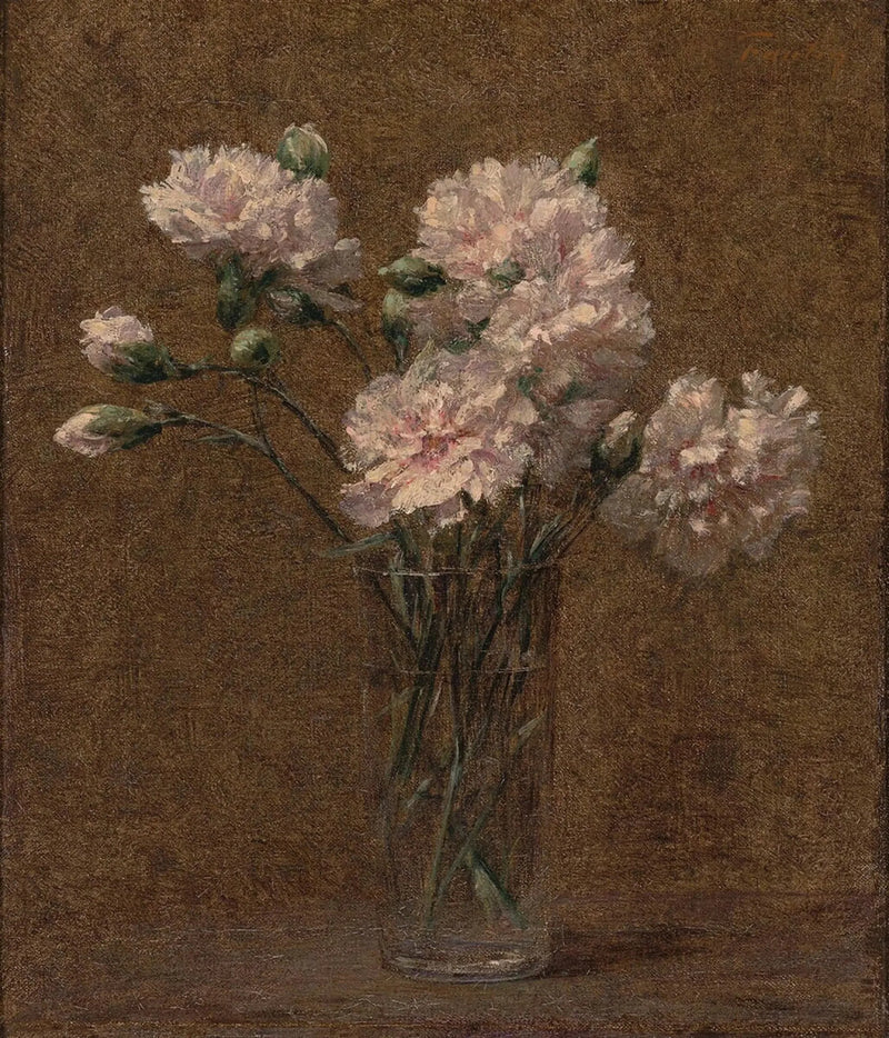 Witte pioenrozen in een glas - Henri Fantin-Latour

Source:
Œillets blancs dans un verre - Henri Fantin-Latour