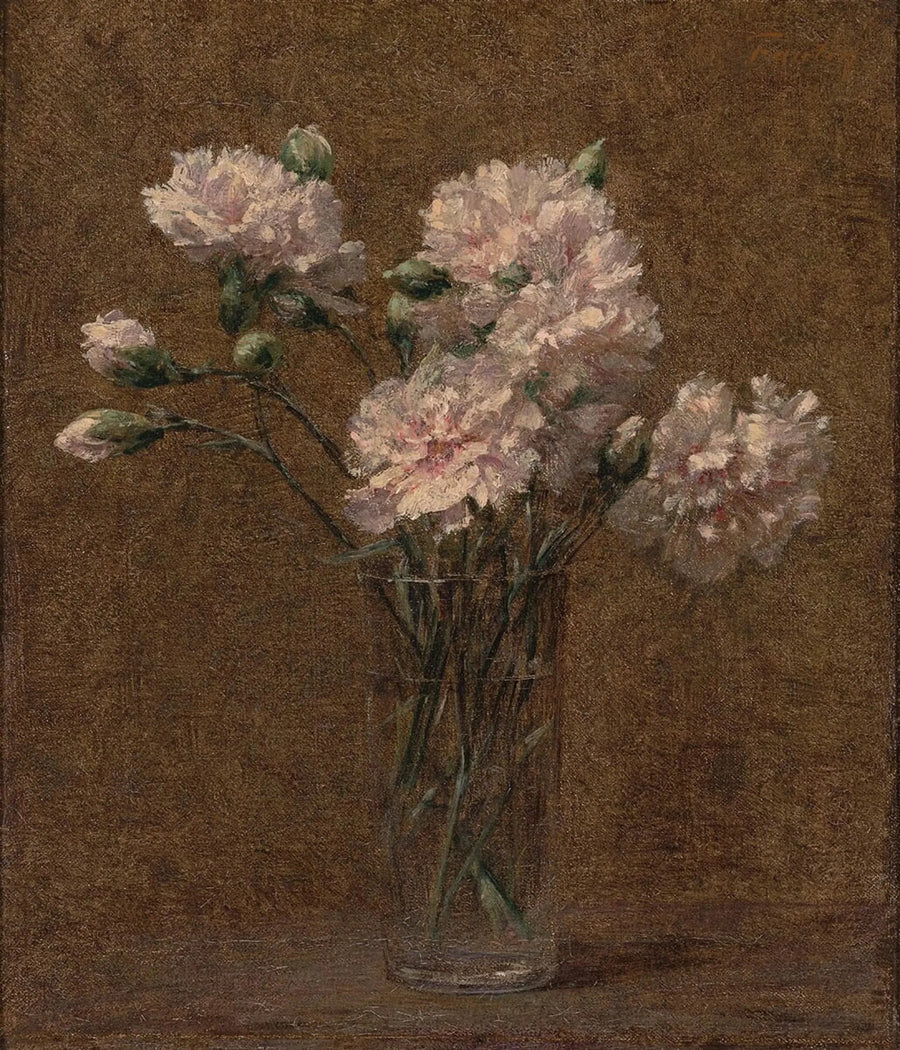 Witte pioenrozen in een glas - Henri Fantin-Latour

Source:
Œillets blancs dans un verre - Henri Fantin-Latour