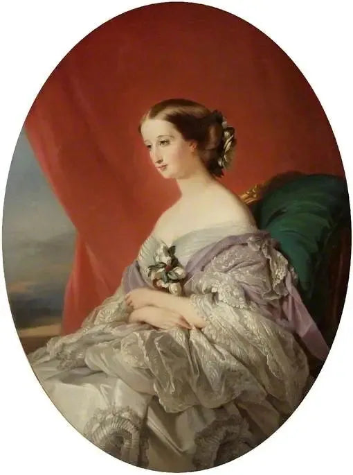 Keizerin Eugénie van Frankrijk (1826-1920) - Franz Xaver Winterhalter

Source:
Impératrice Eugénie de France (1826-1920) - Franz Xaver Winterhalter