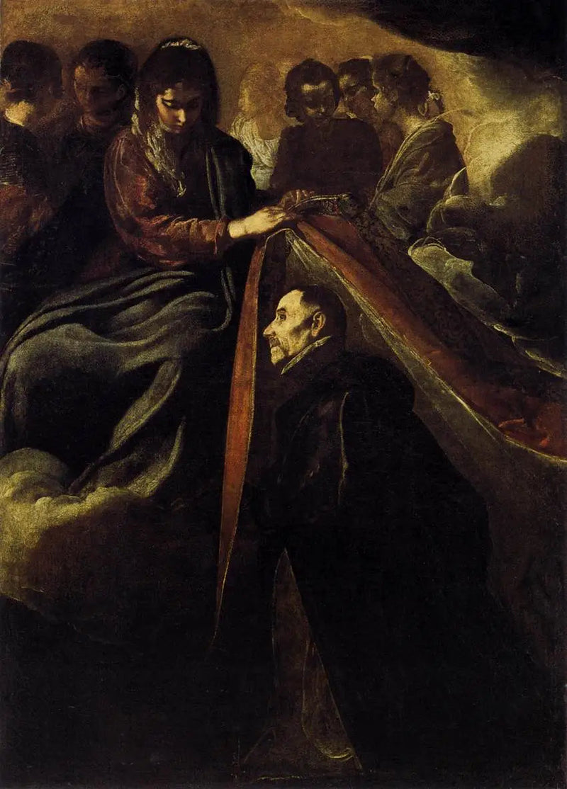 Plaatsing van de chasuble van Sint Ildefonse - Diego Velázquez