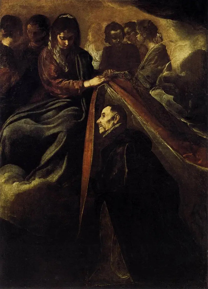 Plaatsing van de chasuble van Sint Ildefonse - Diego Velázquez