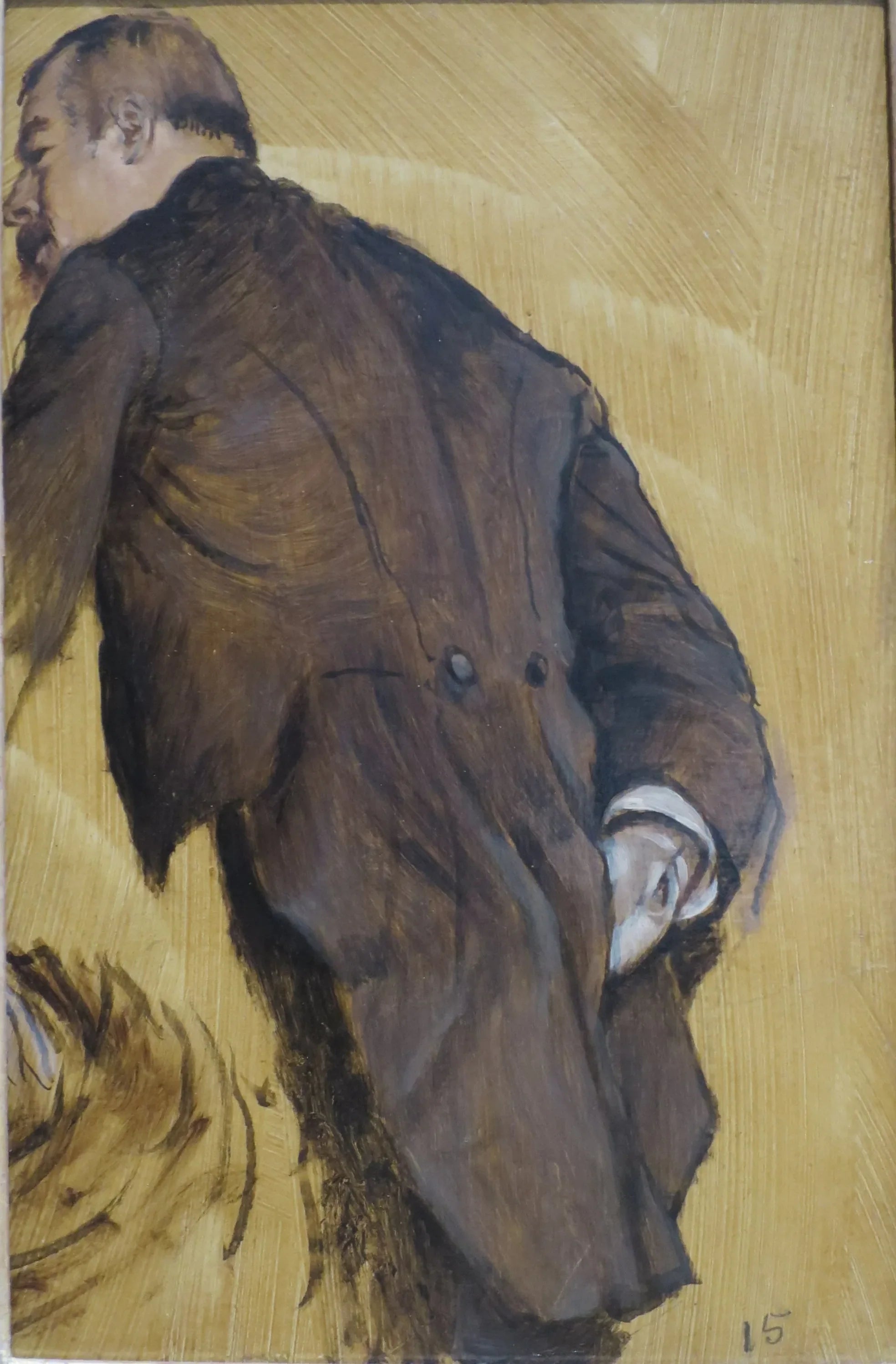 L’Impresario vers 1877 par Edgar Degas à San Francisco – reproduction peinture à l’huile sur toile