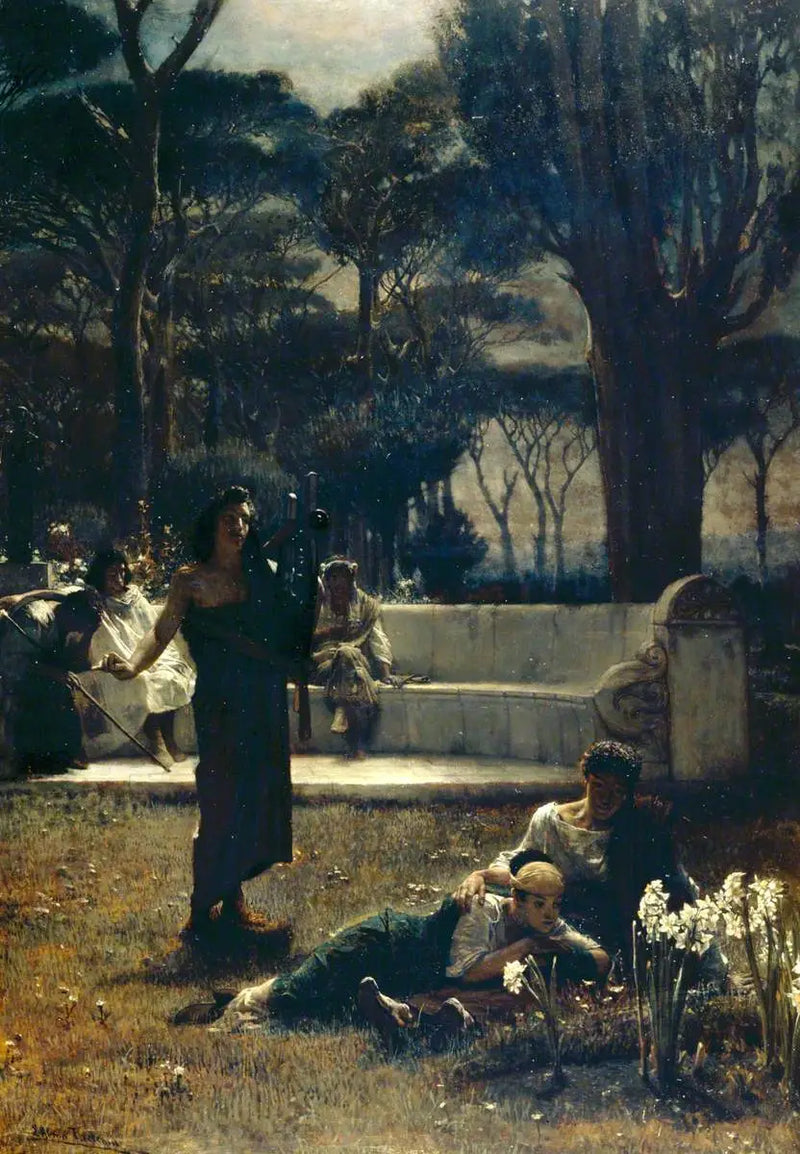 Improvisator - Lawrence Alma-Tadema