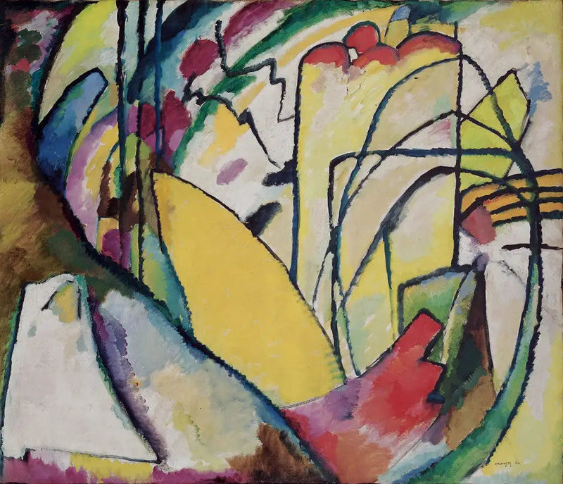 Improvisatie 10 - Vassily Kandinsky