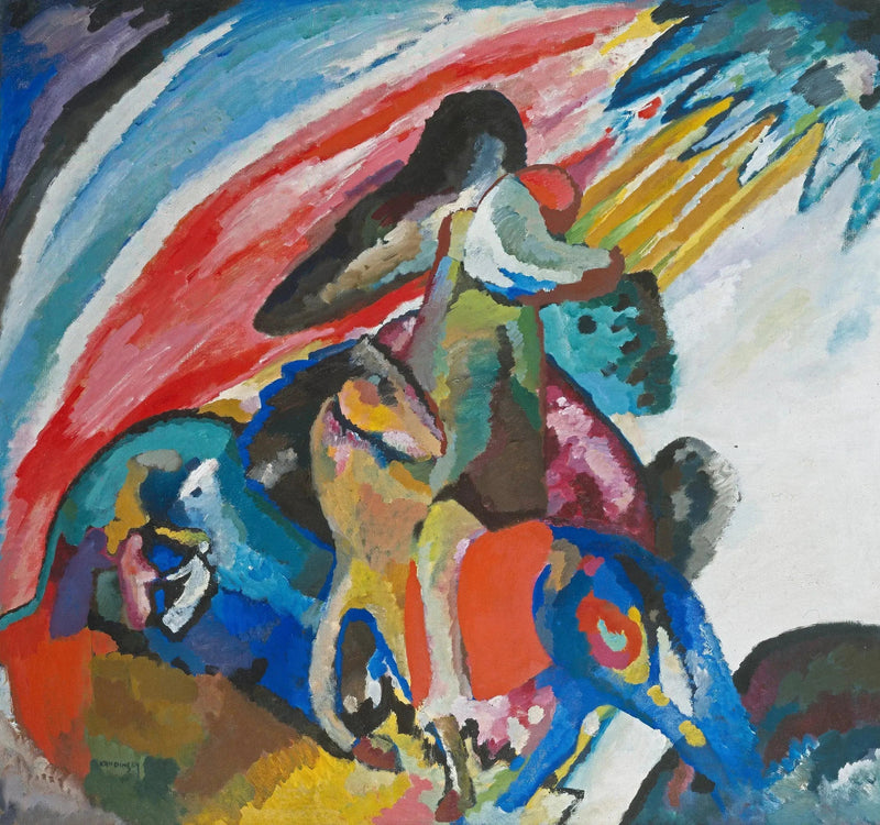 Improvisatie 12 De Ruiter - Vassily Kandinsky