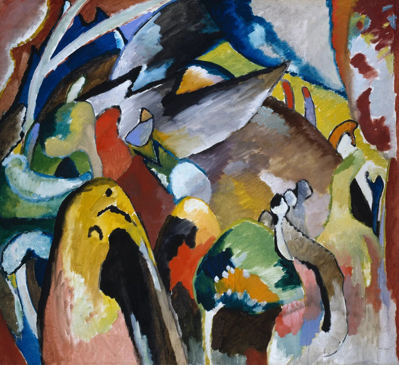Improvisatie 19a - Vassily Kandinsky