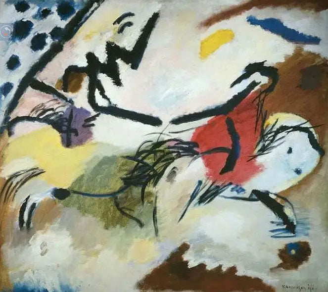 Improvisatie 20 - Vassily Kandinsky
