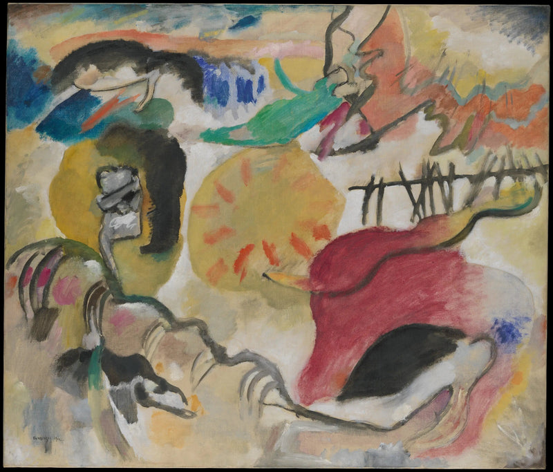 Improvisatie 27 (De Tuin van de Liefde II) - Vassily Kandinsky