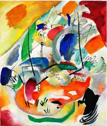 Improvisatie 31 (Zeegevecht) - Vassily Kandinsky