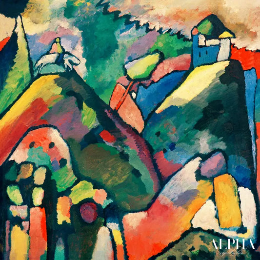 Improvisation 9 - Vassily Kandinsky - Reproductions de tableaux et peintures haut de gamme