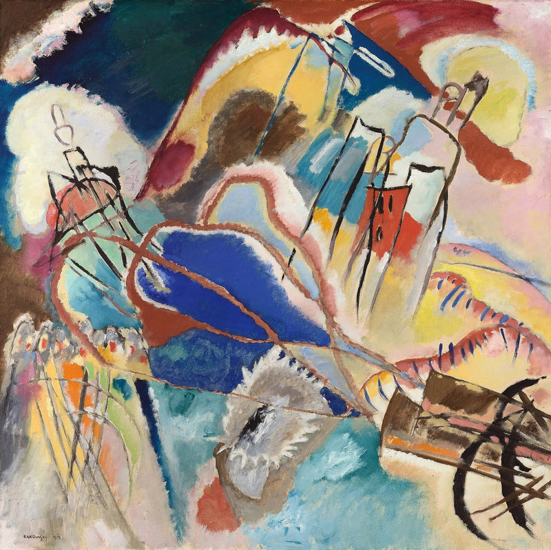 Improvisatie nr. 30 (Kanons) - Vassily Kandinsky